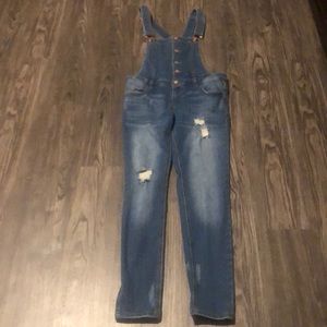 Denim Overalls are back in style!!